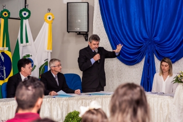 Registros do dia da Posse do Prefeito Ivo Roberti e Vice Gilberto Marsaro