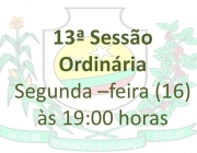 13ª Reunião Ordinária