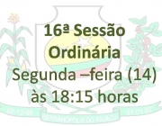 16ª Reunião Ordinária