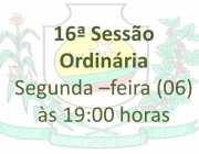 16ª Reunião Ordinária