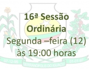 16ª Reunião Ordinária