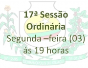 17ª Sessão Ordinária