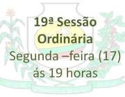 19ª Sessão Ordinária