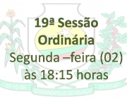 19ª Sessão Ordinária