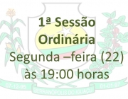1ª Reunião Ordinária