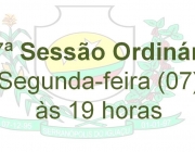 27ª Sessão Ordinária