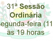 31ª Sessão Ordinária