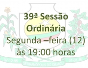 39ª Reunião Ordinária