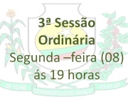 3ª Sessão Ordinária