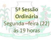 5ª Sessão Ordinária