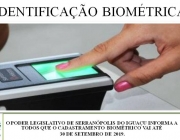 Identificação Biométrica